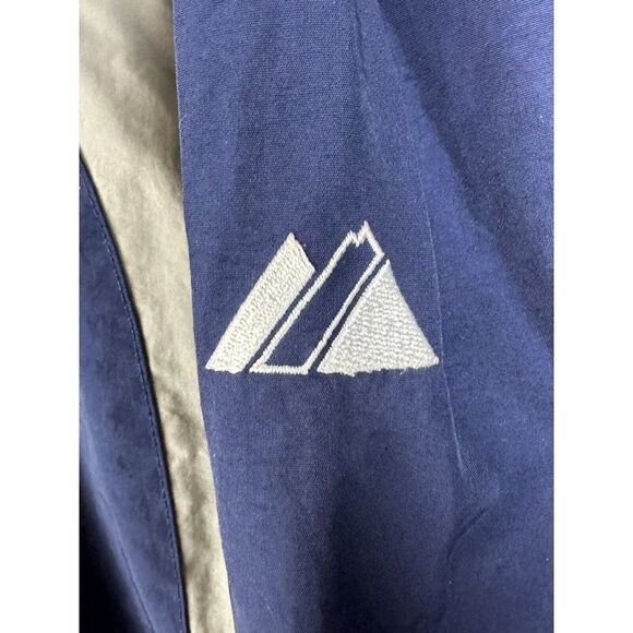 New York Yankees Majestic Jacket Authentic MLB Vintage Navy Blue Men XL Nylon NY - Picture 2 of 9